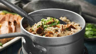 Kantarellirisotto