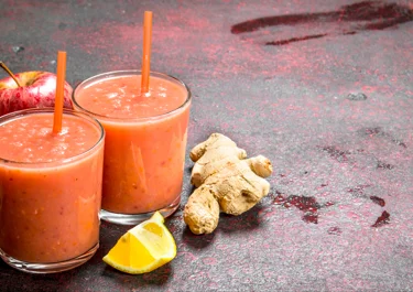 Carrot Milk with Ginger