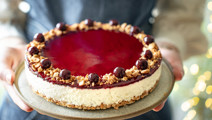 Risalamande cheesecake