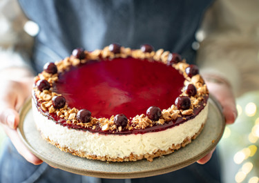 Risalamande cheesecake