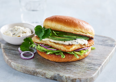 California burger med avokado