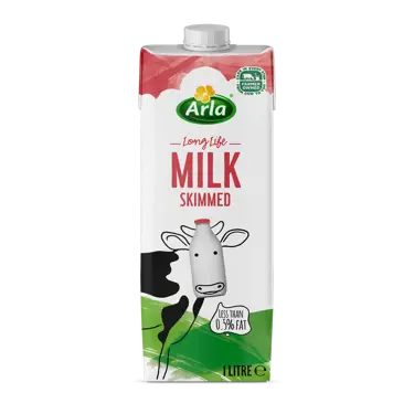 Arla Long Life Skimmed Milk 1L