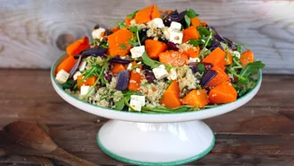 Quinoa butternut squash salad