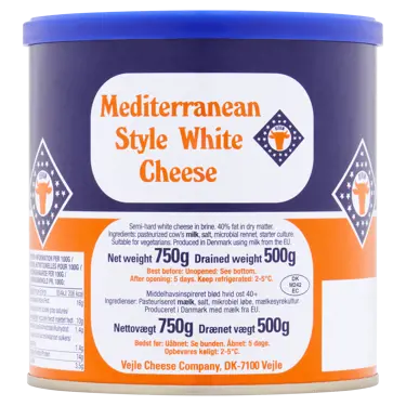 Oerum Mediterranean Style White Cheese 500g