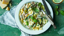 Pasta med squash