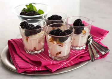 Vaniljdessert på italienska