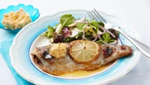 Grillad fisk med kryddsmör