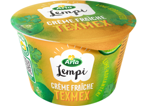 Arla Lempi texmex crème fraîche lime-korianteri 200g laktoositon