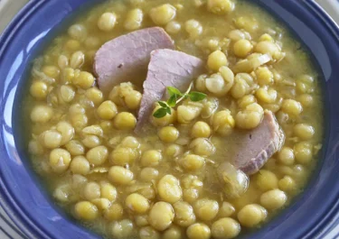 Ärtsoppa med rimmat fläsk