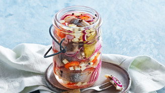 Inlagd sill på klassiskt vis