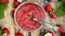 Jordbærmarmelade med chiafrø