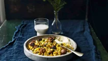Lammköttbullar med gula ärter