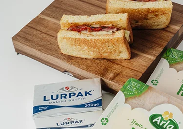 Sándwich de Entrecot con Arla Havarti Cremoso