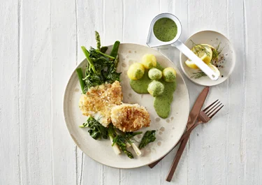 Asperges met vis