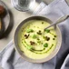 Potatis- och broccolisoppa
