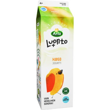 Arla Luonto+ AB mangojogurtti 1kg laktoositon