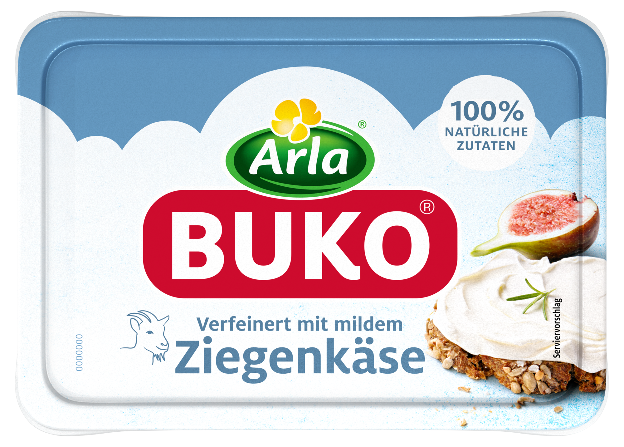 Arla Buko Ziegenkäse, Frischkäse, 200g