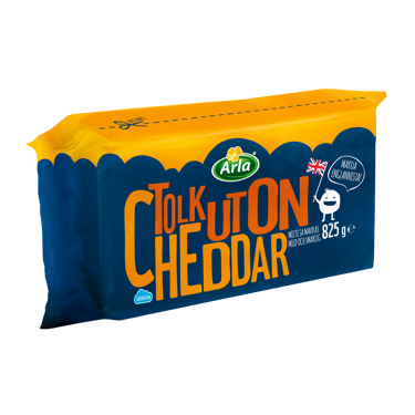 Arla tolkuton cheddar 825g