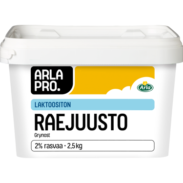 Arla Pro laktoositon raejuusto 2,5kg