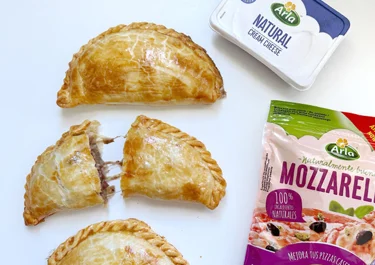 Empanadas con Arla Queso rallado Mozzarella