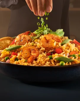 Shrimp fried rice