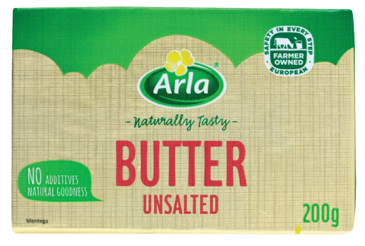 Butter Unsalted 200g