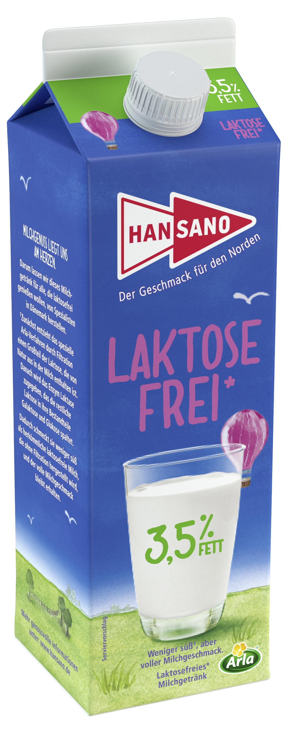 Laktosefrei 3,5% 1L
