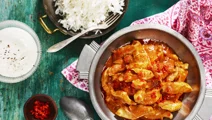 Kyckling masala med chili och yoghurt