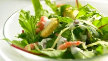 Caesarsallad med räkor