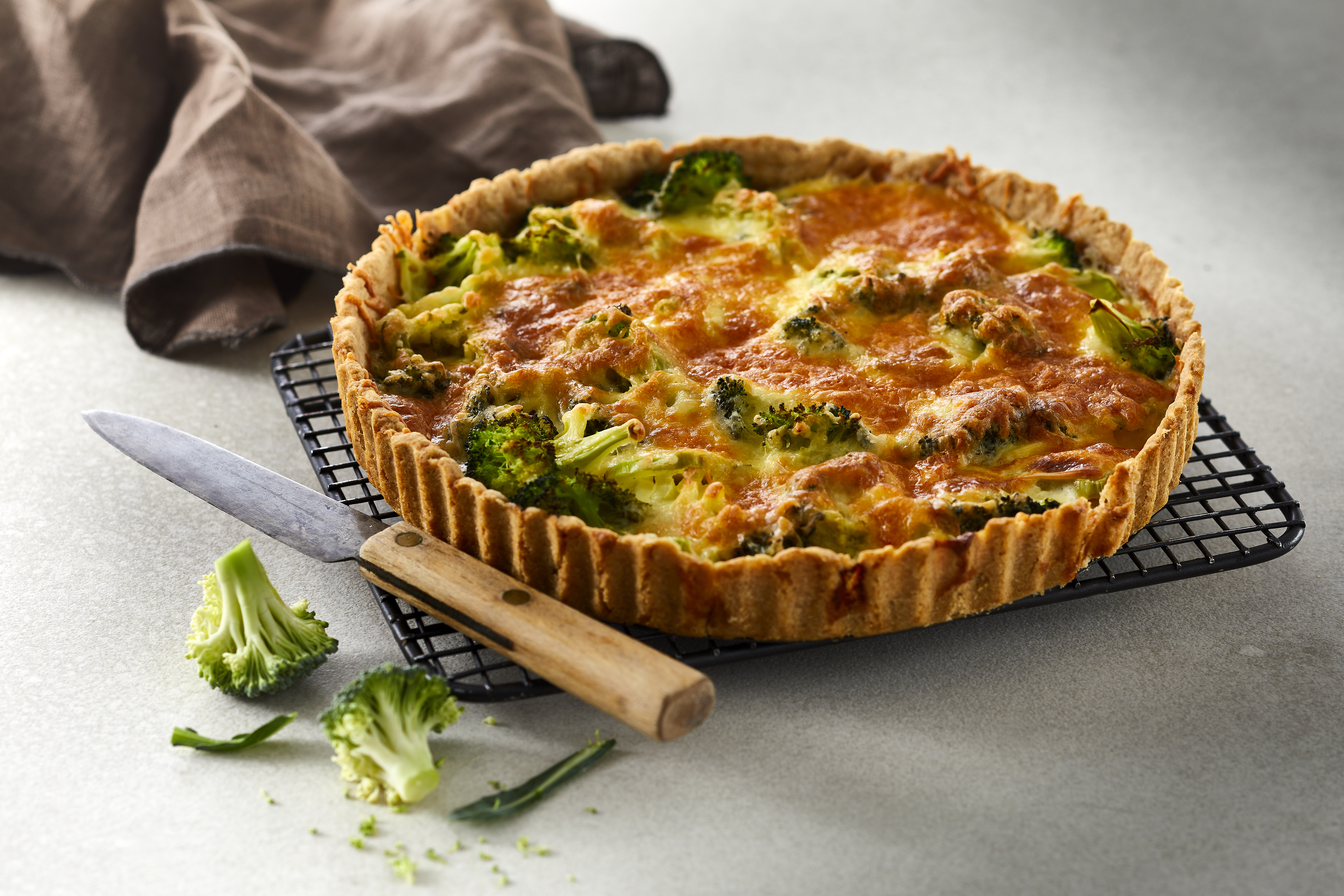 Brokkoli-Quiche Rezept | Arla - Rezept