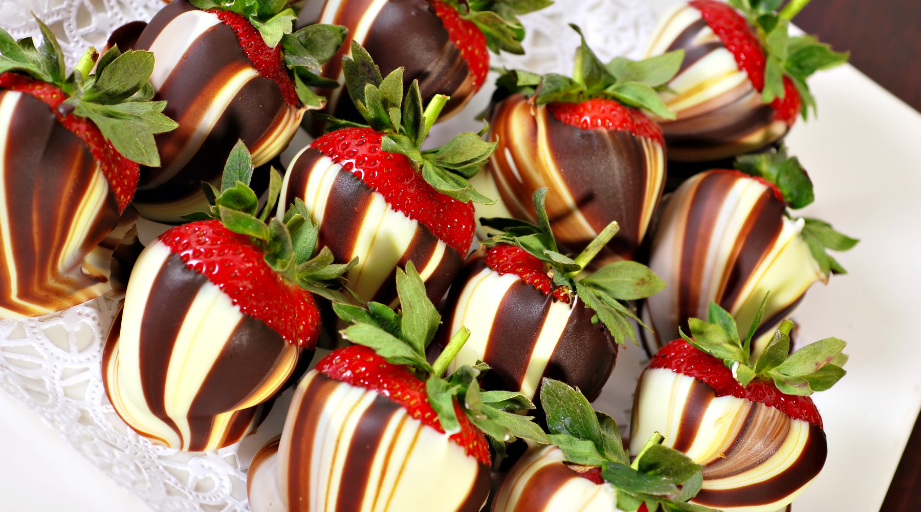Schoko-Erdbeeren