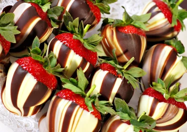 Strawberries Dipped in Chocolate