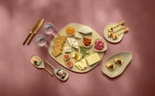 Christmas cheese board