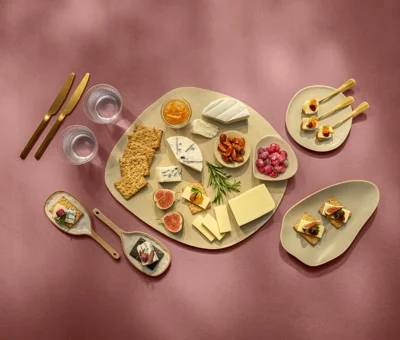 Christmas cheese board