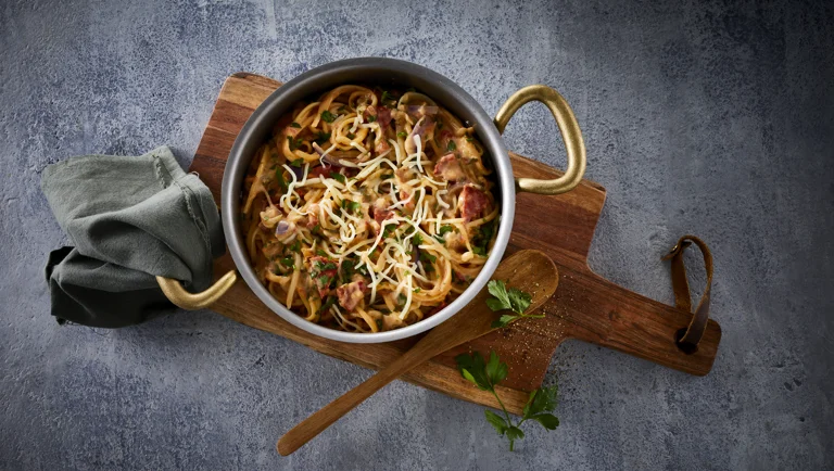 One pot med squash og chorizo