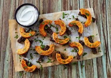 Butternut squash i ovn
