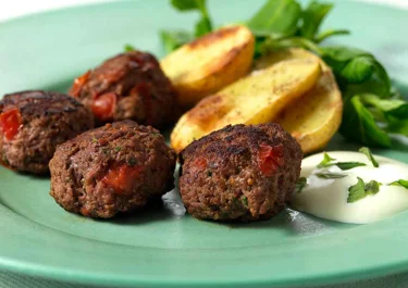Tomat- och oreganoköttbullar