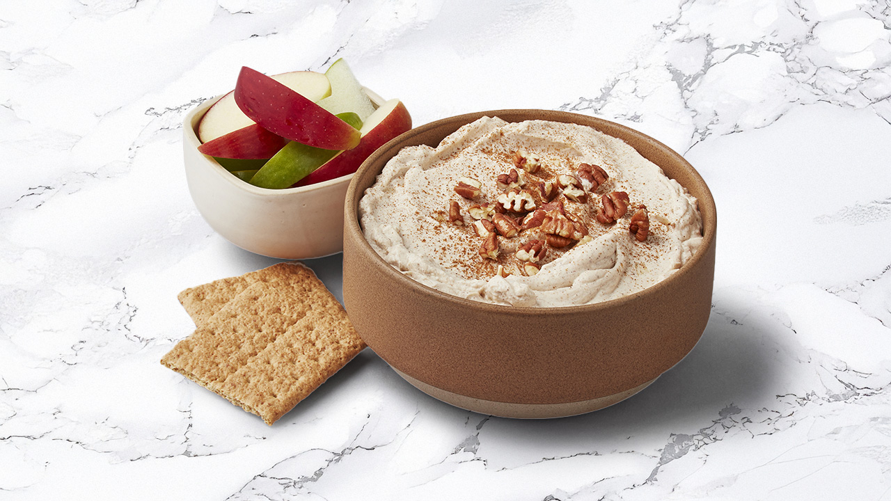 Apple & Cinnamon Dip With Tre Stelle Organic Cream Cheese