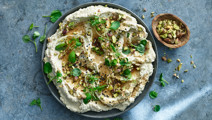 Hummus cottage cheese