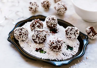 Chokladbollar med julkryddor