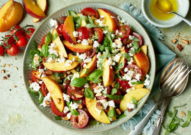 Tomatsalat med nektariner