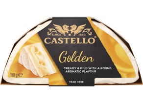 Castello Golden punavalko-homejuusto 150g