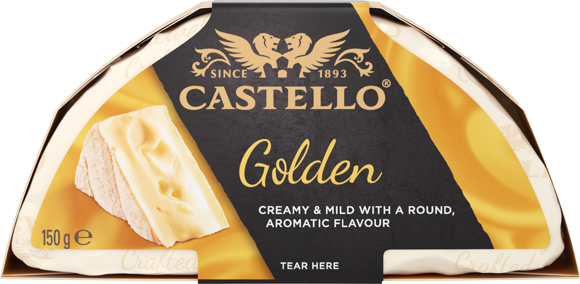Castello Golden punavalko-homejuusto 150g