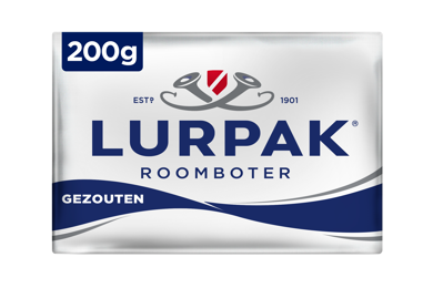 Roomboter gezouten