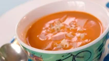 Tomatsoppa med korv