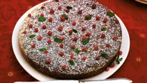 Chokladkaka med lingon