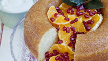 Savarin - fyldt, fransk dessertkage