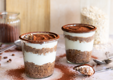 Tiramisu overnight oats
