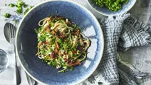 Svampe-carbonara