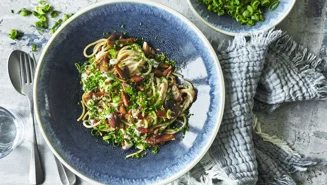 Svampe-carbonara